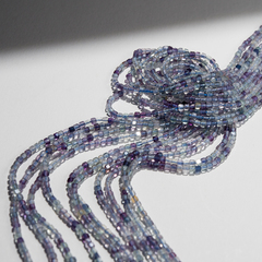 Флюорит натуральный, куб 2,2мм, микроогранка