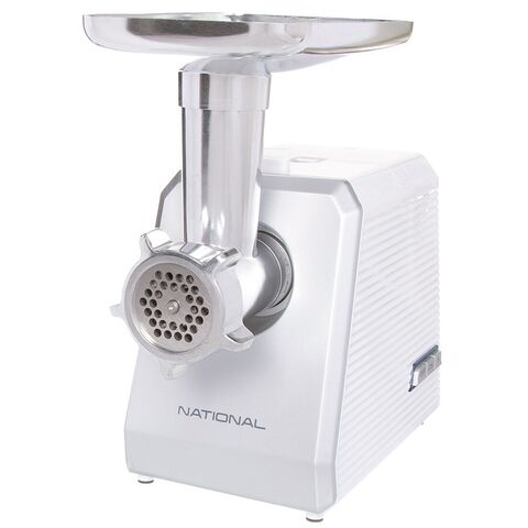 Мясорубка электрическая National, NK-MG041, 2500 Вт, реверс, 2.7 кг/мин, 1 скорость