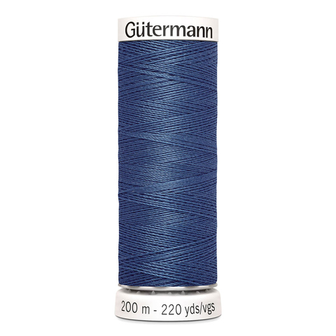 Нитки швейные Gutermann Sew-All 100/200 м (068 серо-синий)