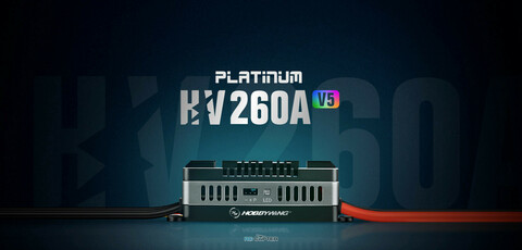 ESC регулятор мотора Hobbywing Platinum SBEC 260A 6-14S HV v5