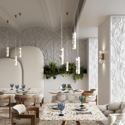 Настенный светодиодный светильник Odeon Light TERRAZZO 7012/12WL