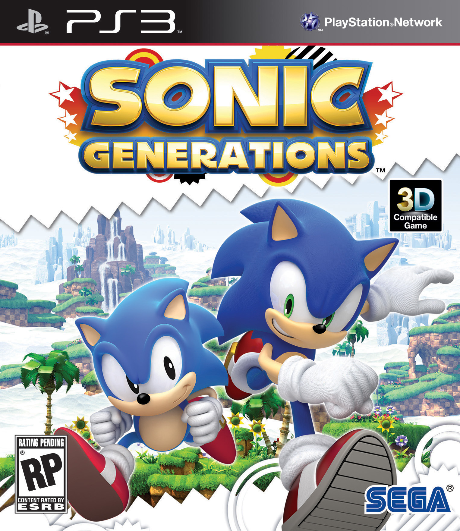 Игра Sonic Generations (PS3 PAL) купить по цене 1 490 руб в  интернет-магазине комиксов Geek Trip