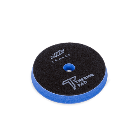 Zvizzer Thermo Pads MEDIUM 140/20/125мм - Полировальный термостойкий поролоновый синий круг средней плотности 13 kPa.