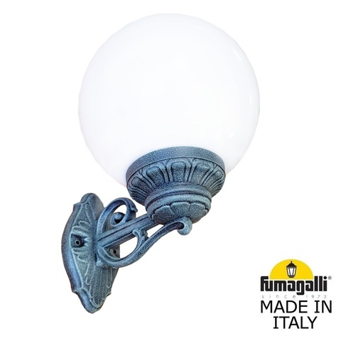 Уличный настенный светильник Fumagalli GLOBE 250 G25.131.000.VYF1R