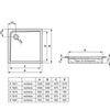 Душевой поддон 120х120 см Ideal Standard Ultraflat K162101