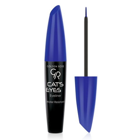 Golden Rose Подводка Cat's Eyes Liner MATTE BLUE голубая