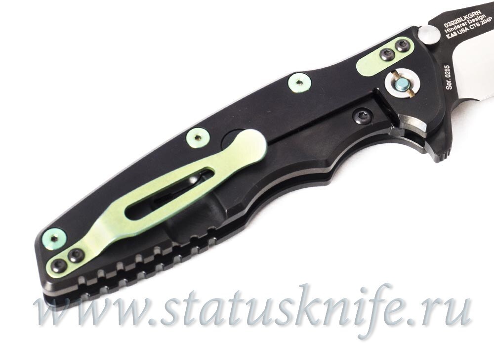 Нож Zero Tolerance 0392BLKGRN Rick Hinderer Limited Edition