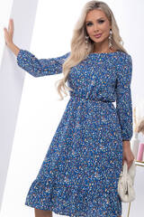 Платье "Лисбет" П8554 (синее) LT Collection