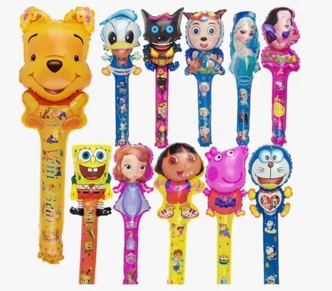 Фольгированный Шар Мульт, в ассорти, в уп 20 шт одного вида, цена за УПАКОВКУ