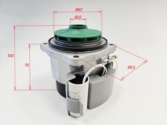 Двигатель циркуляционного насоса DUCA для PROTHERM Гепард v.19, Пантера v.19/H-RU... (арт. 0020097216.D, 0020197548.D)