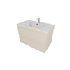 Aquatek AQ77060-LC AQ77060-LC Комплект мебели: Тумба 60см ВЕГА с раковиной AQ0460-00, 2 ящика, цвет капучино светлый