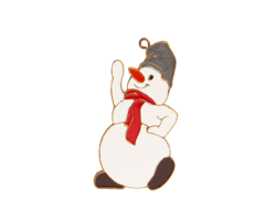 Елочная игрушка Снеговик