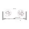 BelBagno LUCE-BF-1-130-C-Cr LUCE-BF-1-130-C-Cr Душевая дверь