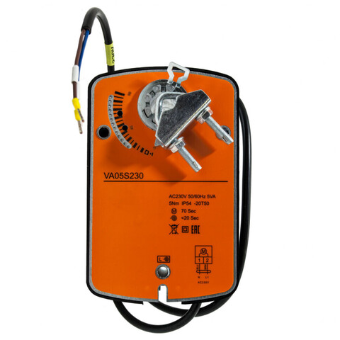 Электропривод Airone VA05S230 с возвратной пружиной