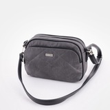 Сумка Саломея 226 македония серый + черный