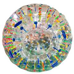 Светящийся зорб «Магический шар» ПВХ, без сидений, диаметр 2.2 м