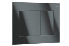 Скоро на складе! Панель двойного смыва RIVO Touch line Хром глянцевый (glossy CHROME)