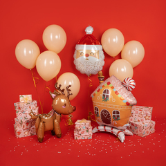 Г Фигура на подставке, Пряничный домик, 30''/76 см, 1 шт. (В упаковке)