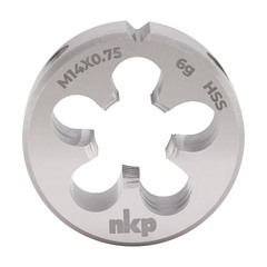 Плашка М14х0,75 DINEN22568 HSS 6g 38х10мм NKP 240144N