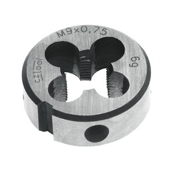 Плашка М 9,0х0,75 DINEN22568 115CrV3 6g 25х9мм Bucovice(CzTool) 210092