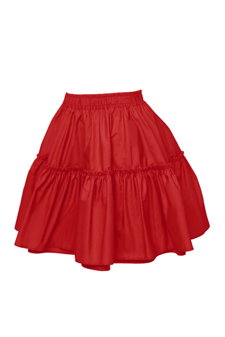 «Doll skirt» юбка с воланами из натурального хлопка