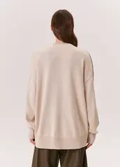 Джемпер GOD SAVE THE PRINCESS бежевого цвета