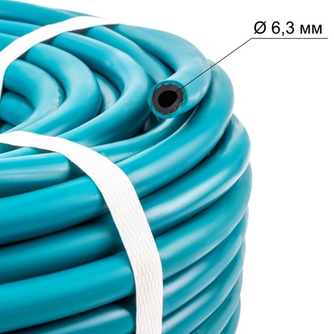 Рукав кислородный d 6 /40м/ син.