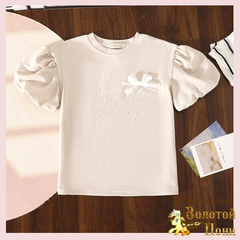 Футболка нарядная д (6-10) 260127-Y-70553