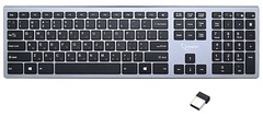 Клавиатура Gembird KBW-1 USB Wireless серый