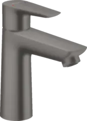 Смеситель для раковины с донным клапаном, шлиф.черный хром Hansgrohe Tallis New E 71710340