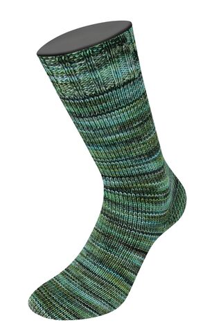 Lana Grossa Meilenweit Vintage Socks Multi 1057