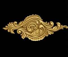 Силиконовый молд Орнамент № 035 малый