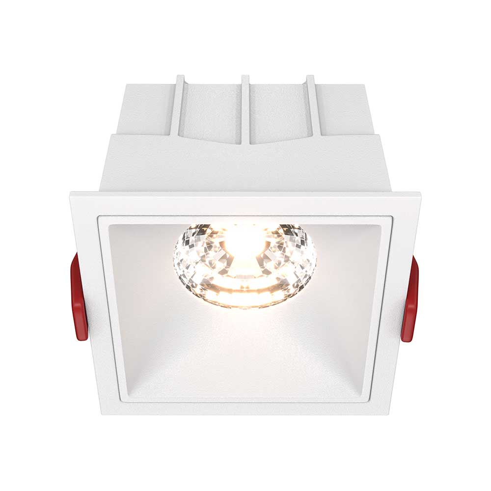 Встраиваемый светильник Maytoni Alfa LED DL043-01-15W3K-D-SQ-W
