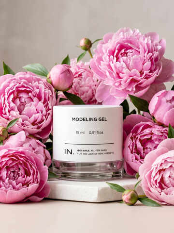 Гель моделирующий IBDI NAILS 24 Пион 15мл