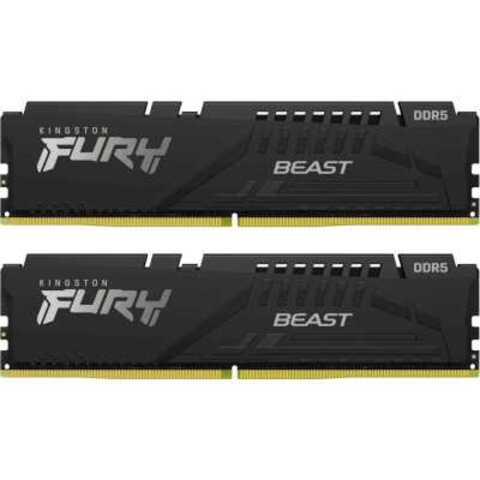 Оперативная память Kingston Fury Beast Black KF556C40BBK2-128