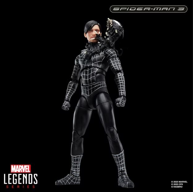 Фигурка Питер Паркер из фильма Человек паук 3 Враг в отражении Marvel Legends