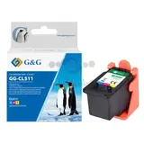 Картридж струйный G&G, аналог Canon CL511 многоцветный 12ml