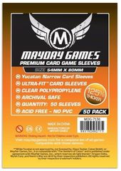 Протекторы для настольных игр Mayday Premium Yucatan Narrow Card Game (54x80) - 50 штук