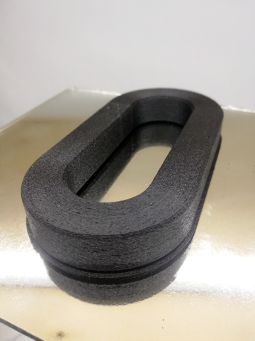 Пластик для 3D-принтера Filamentarno PP 3D GF-30 чёрный (750 г)