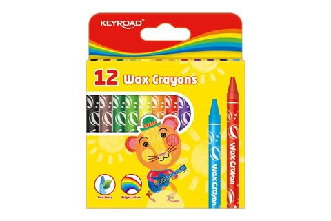 Təbaşir crayon 12 rəng 8x90mm KR971303  Q144  Keyroad