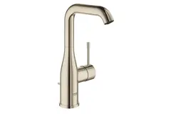 GROHE Essence 24174BE1 Смеситель для раковины с донным клапаном, L-Size, никель глянец фото