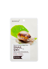 Eunyul Natural Moisture Mask Pack Snail Тканевая маска с муцином улитки