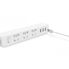 Удлинитель Xiaomi Mi Power Strip 3 (XMCXB01QM), белый, 1.8 м