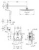 Комплект душевой системы внутреннего монтажа Grohe Grohtherm 34731000