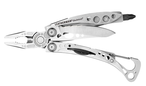 Мультитул Leatherman Skeletool 100 mm, 7 функций, серебристый, кробка картонная (830920)