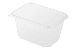 Контейнер пластиковый одноразовый с крышкой 186 серия, 1500 мл, для хранения и заморозки. Количество в упак. 100 шт.