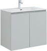 Aquanet 277528 Тумба Алвита new 80 подвесная 2 дв. цв.серый (277528)