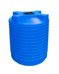 Ёмкость вертикальная Политим 3000 л. вертикальный (1520x1520x1820см;синий) - арт.560704