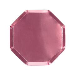 Тарелки маленькие "Розовые" 8 шт.