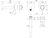 Remer X15PWBXV Смеситель для раковины Remer X Style X15PWBXV, сталь